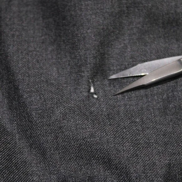 Samuelsohn NWD Dress Pants Size 44 US In Solid Gray 100% Wool Q62